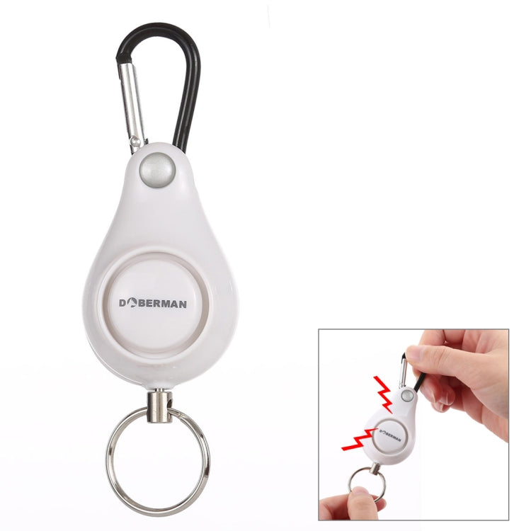 DOBERMAN Key-chain Personal Security Alarm Pull Ring Triggered Anti-attack Safety Emergency Alarm DOBERMAN Key-chain Personal Security Alarm Pull Ring Triggered Anti-attack Safety Emergency Alarm